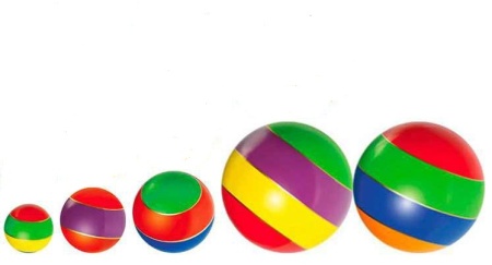 Купить Мячи резиновые (комплект из 5 мячей различного диаметра) в Боре 